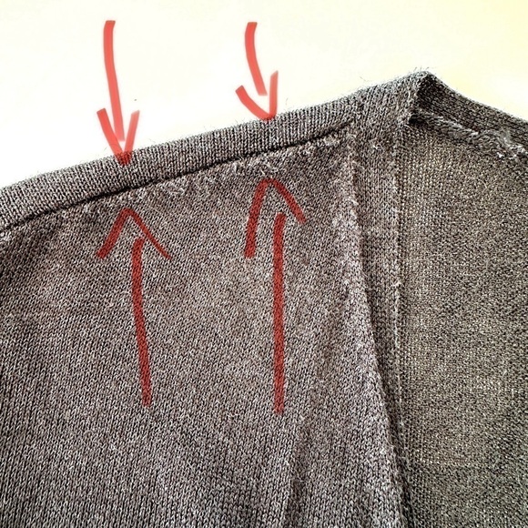 Nic+Zoe open cardigan with v-neck & long sleeves, in a silk blend knit - Picture 10 of 10